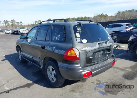 2004 Hyundai Santa Fe Gls/Lx из США, поврежденный, VIN KM8SC13EX4U577190